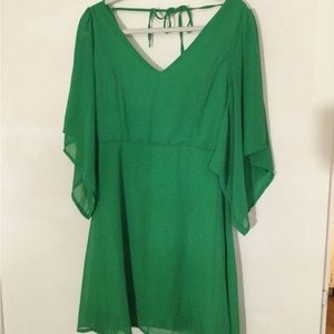 Elegant Green Summer Dress